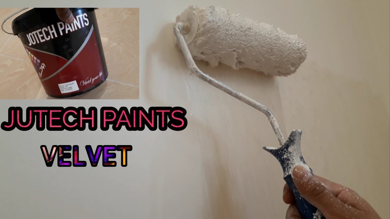 Velvet Touch Texture Design Interior Wall Painting🏠JOTECH PAINTS | VELVET