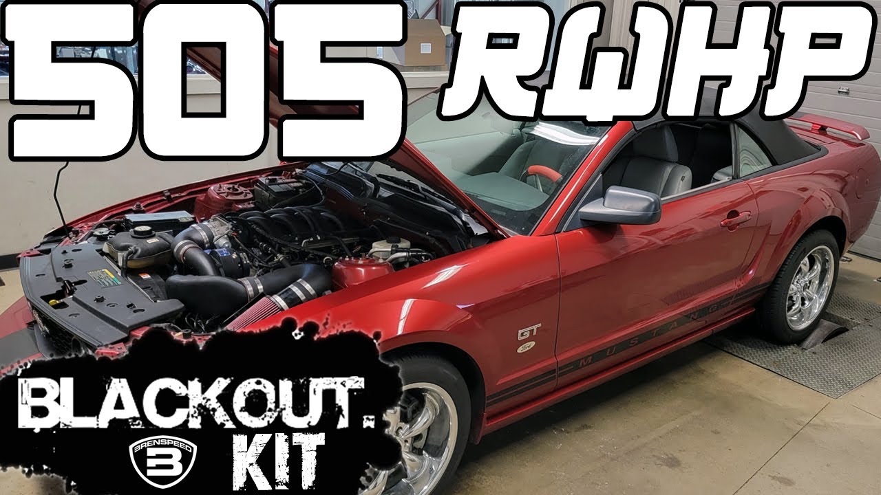 2005 Mustang Vortech Supercharger (BRENSPEED BLACK OUT) Cams / Headers Paxton & Vortech Difference