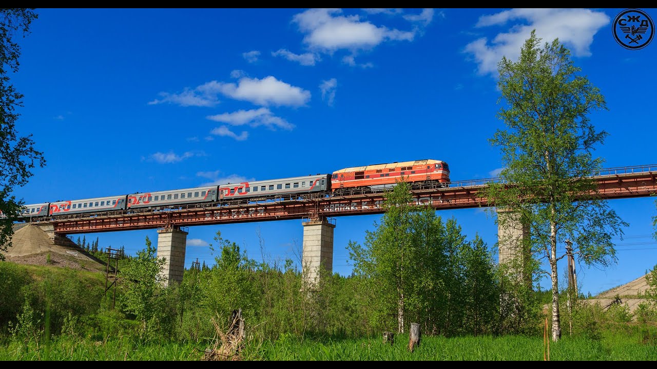 5 самых длинных мостов Северной железной дороги.