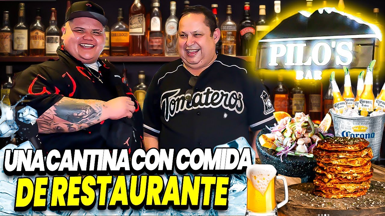 Probamos la comida de una cantina legendaria… PILOS BAR 🍻🎤