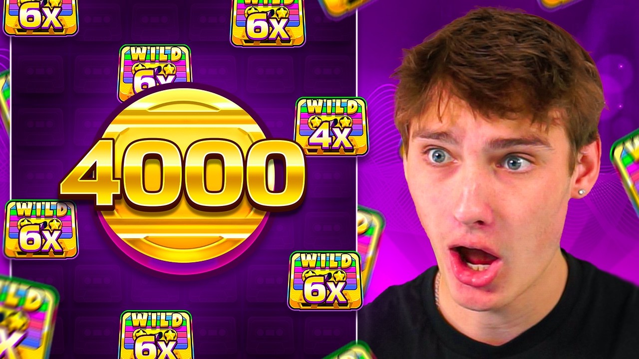 I HIT THE 4,000X WIN ON THE NEW RETRO TAPES!