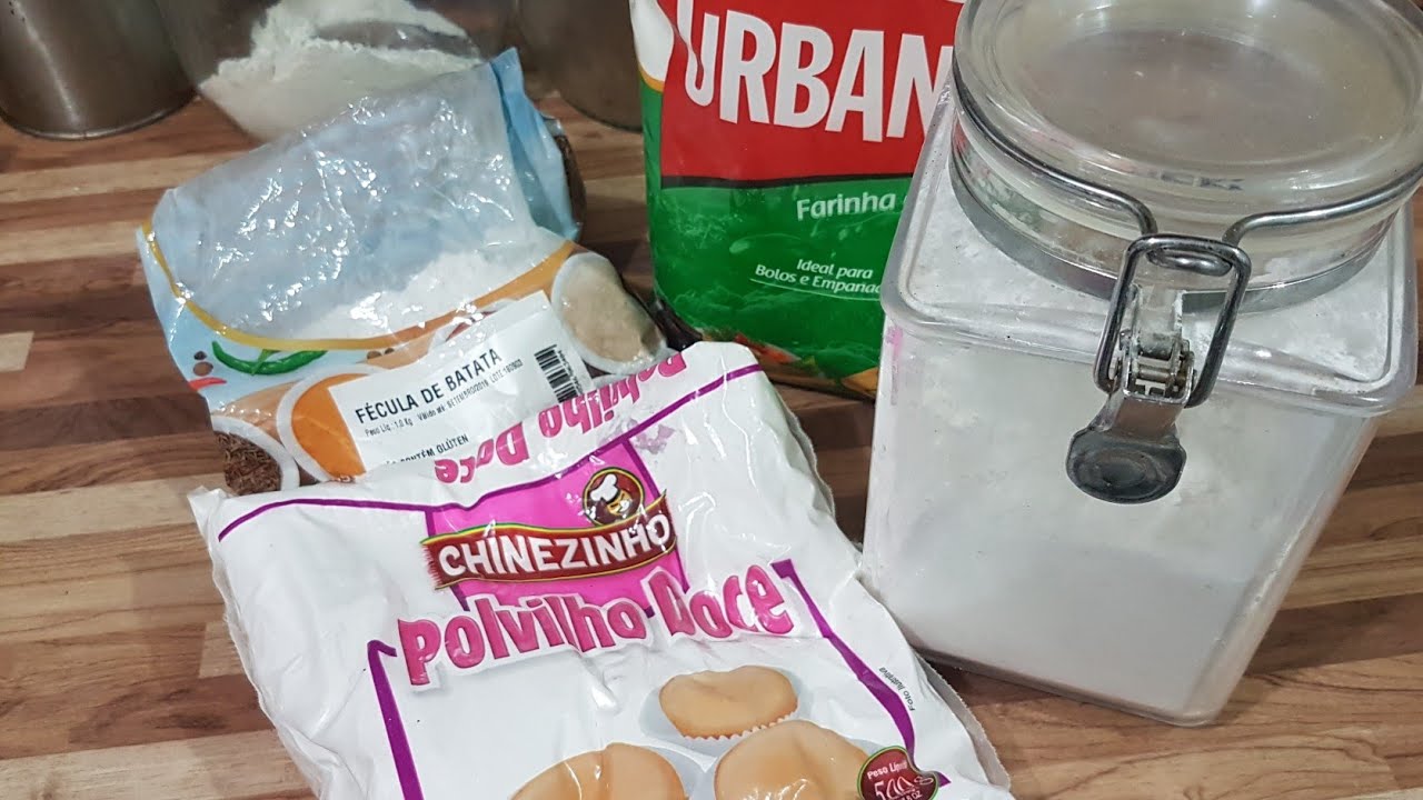 COMO FAZER MIX DE FARINHA SEM GLÚTEN - PARA BOLOS, PÃES ETC...