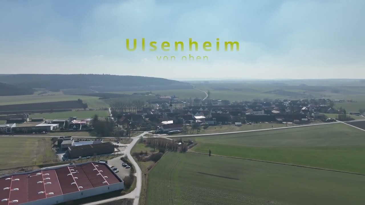 Ulsenheim von oben (4K)