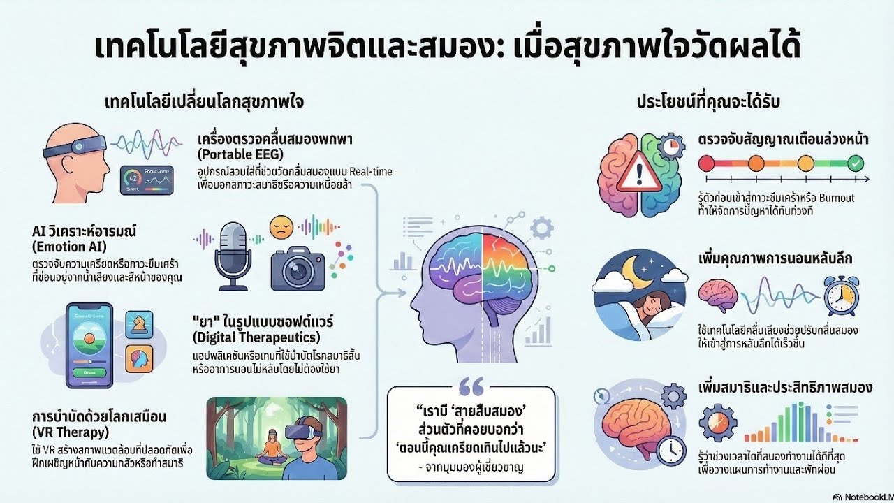 Mental health and brain technology: When mental health can be measured.