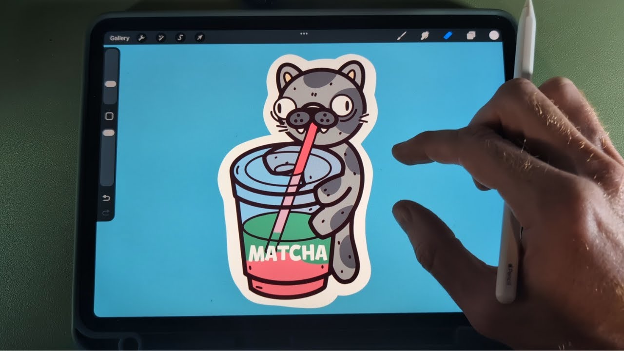 Color a New Sticker With Me! 🐾🐈 ASMR
