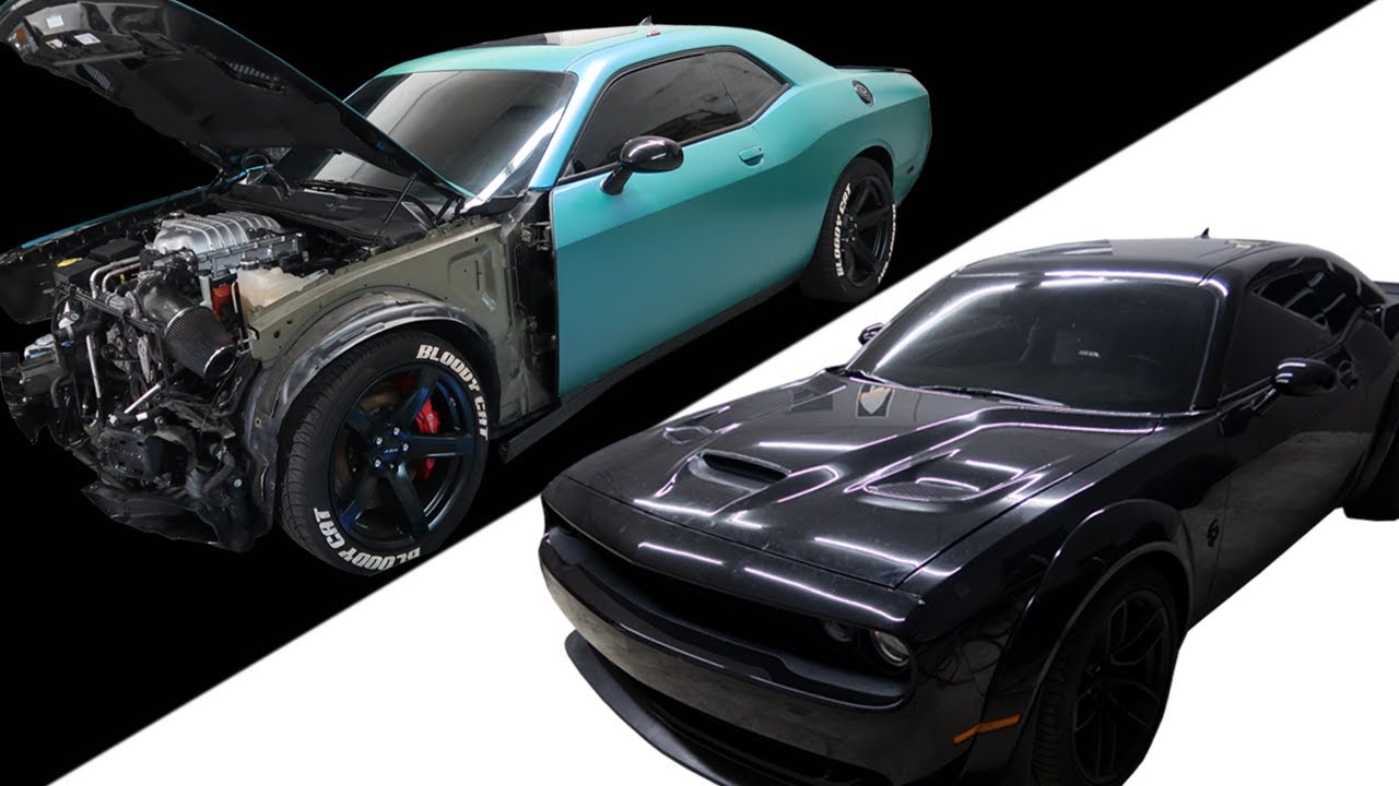 BUILDING A HELLCAT IN MINUTES!!