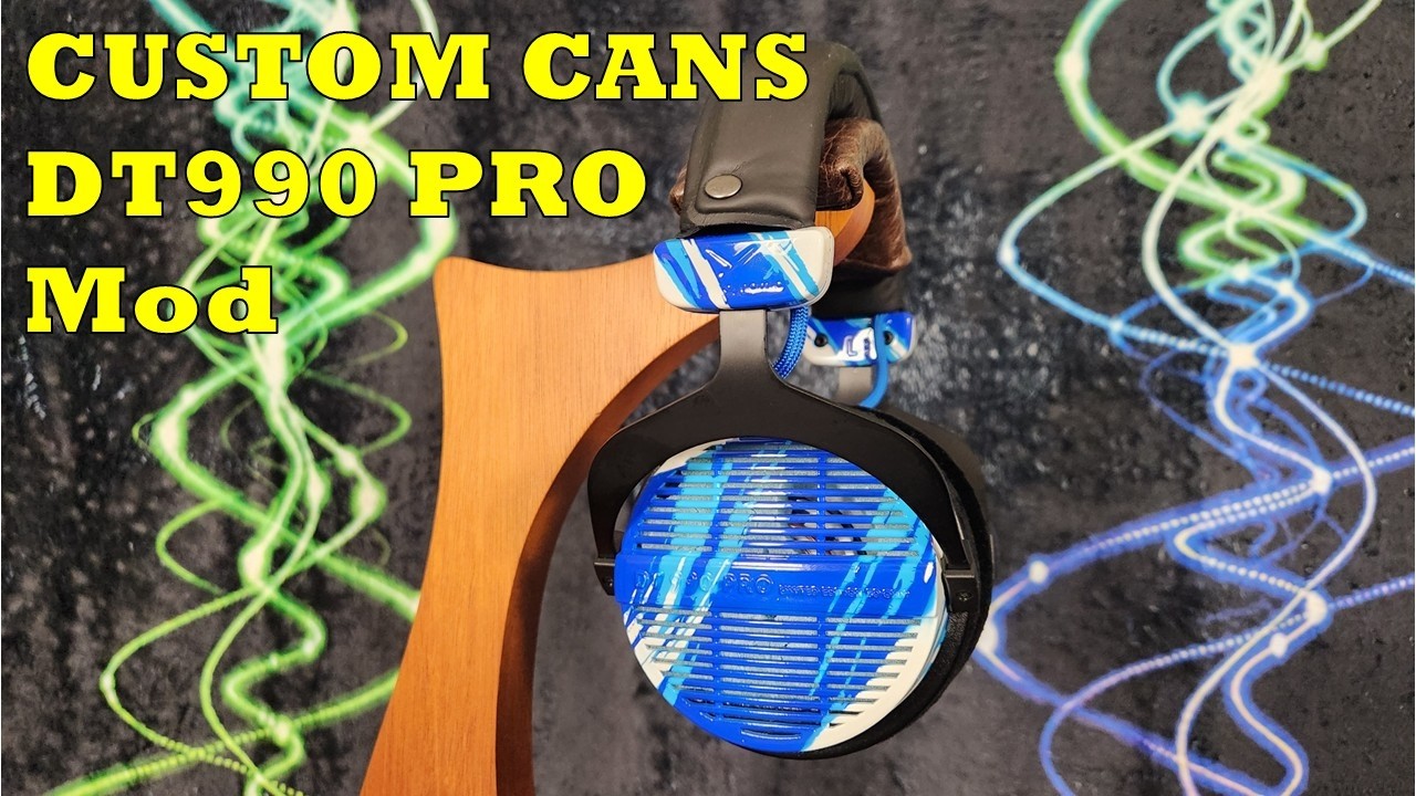 Обзор кастомных наушников Custom Cans DT990 Pro Mod — красивее и немного менее резкие?