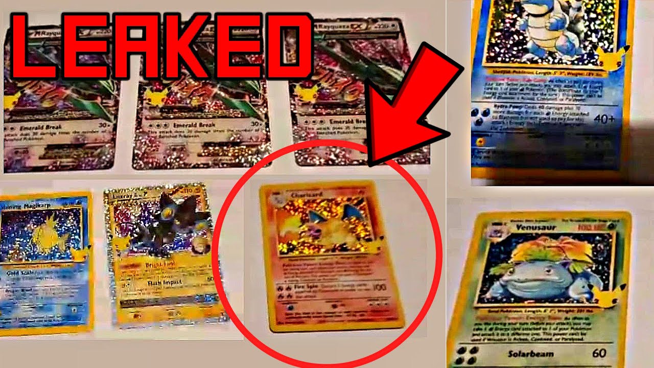 Pokemon Celebrations Almost full set Leaked on Instagram