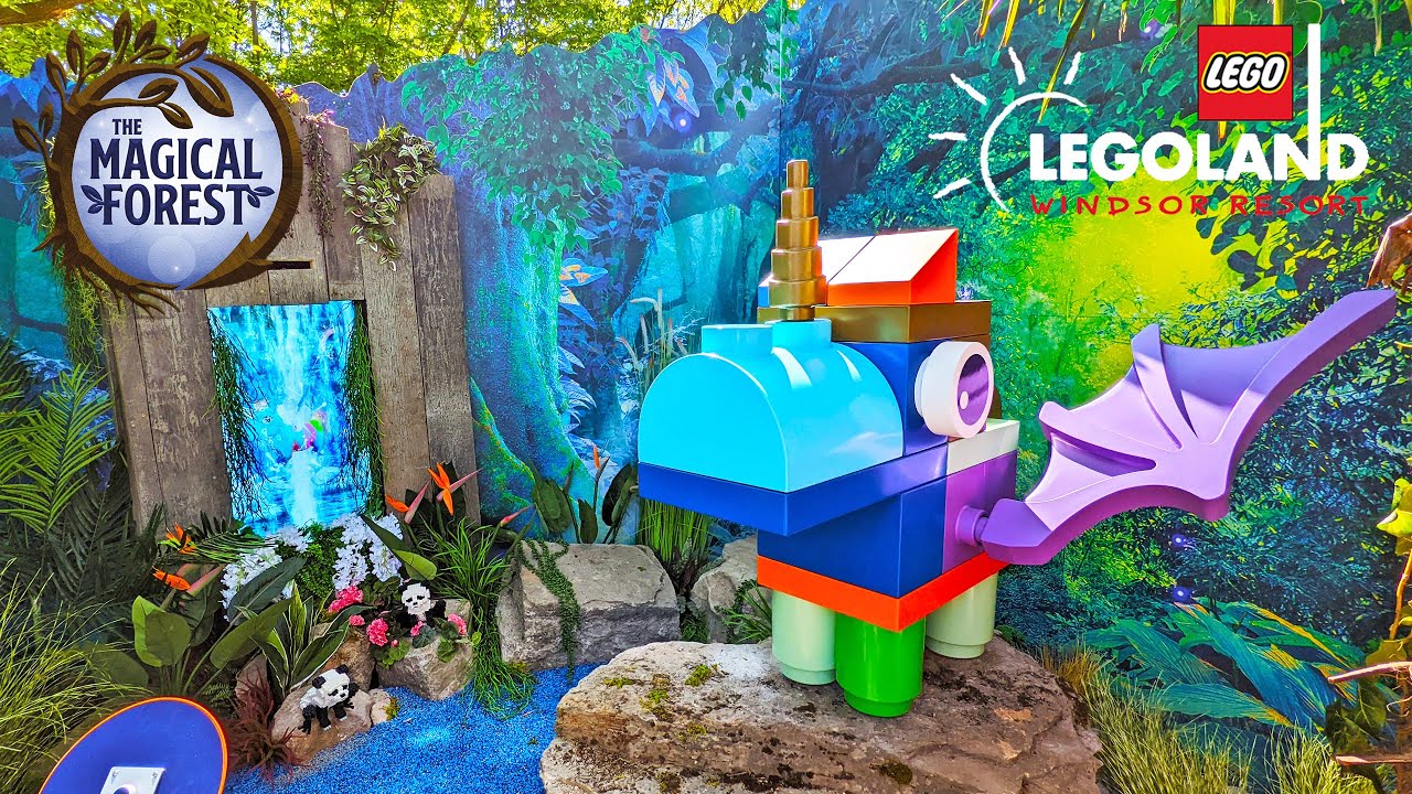 NEW Lego Mythica MAGICAL FOREST Full Walkthrough at Legoland (April 2022) [4K]