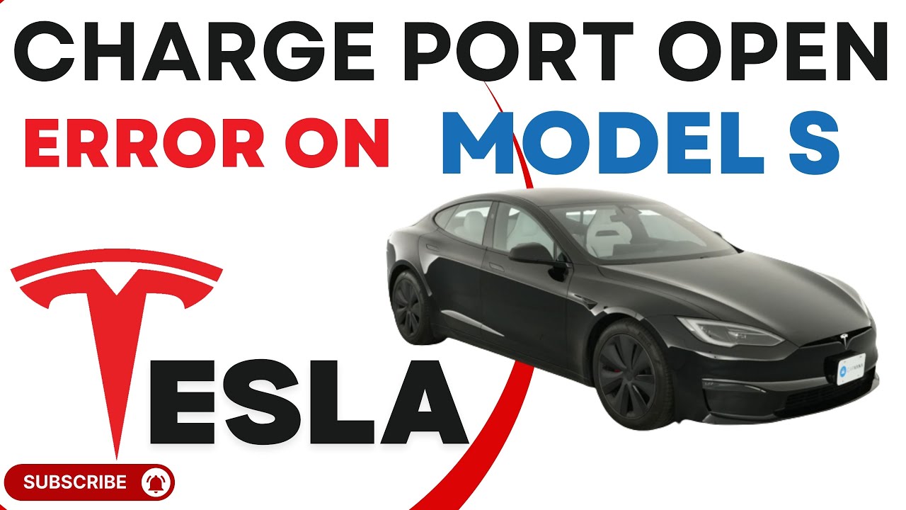 Проблема с открытым портом зарядки Tesla Model S ИСПРАВЛЕНА — ДЕТАЛИ НЕ ТРЕБУЮТСЯ