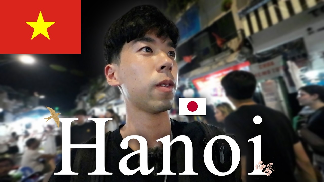 First Time in Hanoi 🇻🇳 I Didn’t Expect This | Japanese Traveler