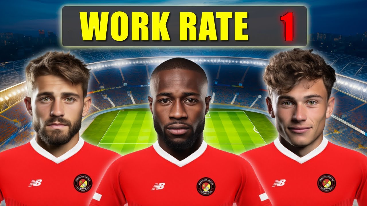 A Wonderkid Squad with NO Work Rate | FM24 Experiment