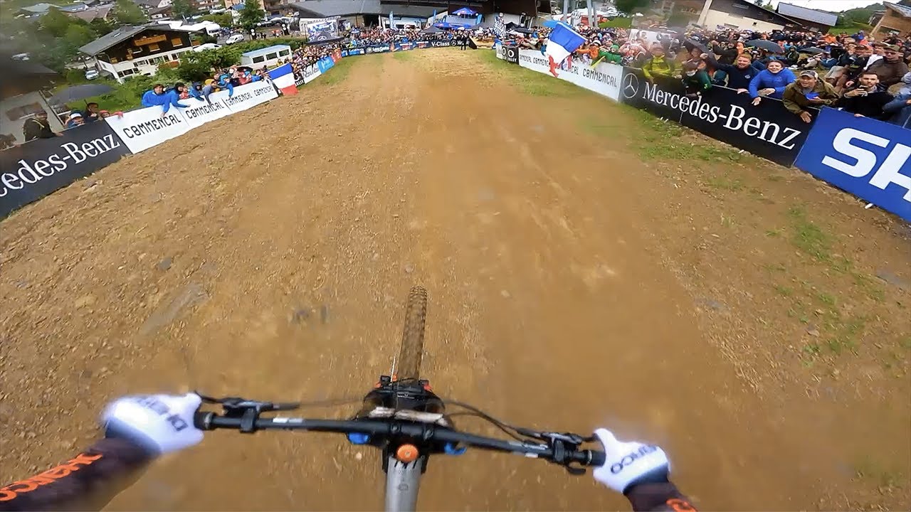 UCI World Cup #2 2021 - Thibaut Daprela's Winning Run by GoPro - Les Gets, France