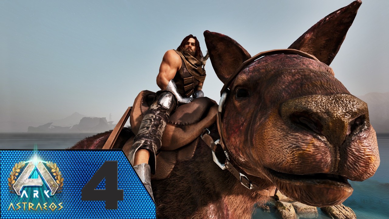 Taming a Procoptodon to Get Around the Massive Desert | Ark Astraeos [EP4]