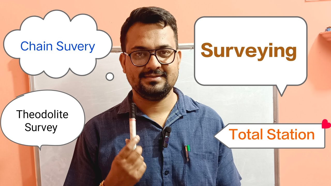 Surveying Basic Tutorial। Total Station।। Auto Level।।। chain Suvery।।।।