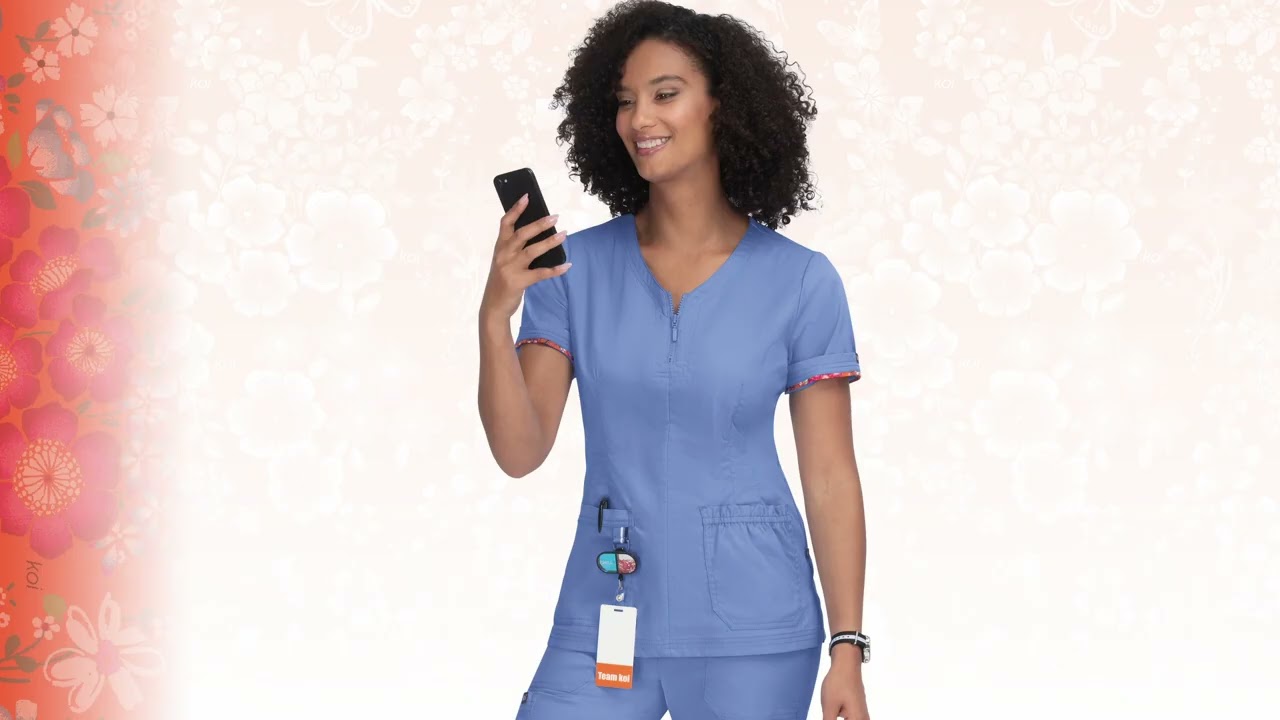 koi STRETCH Scrubs Collection 2022 Video B