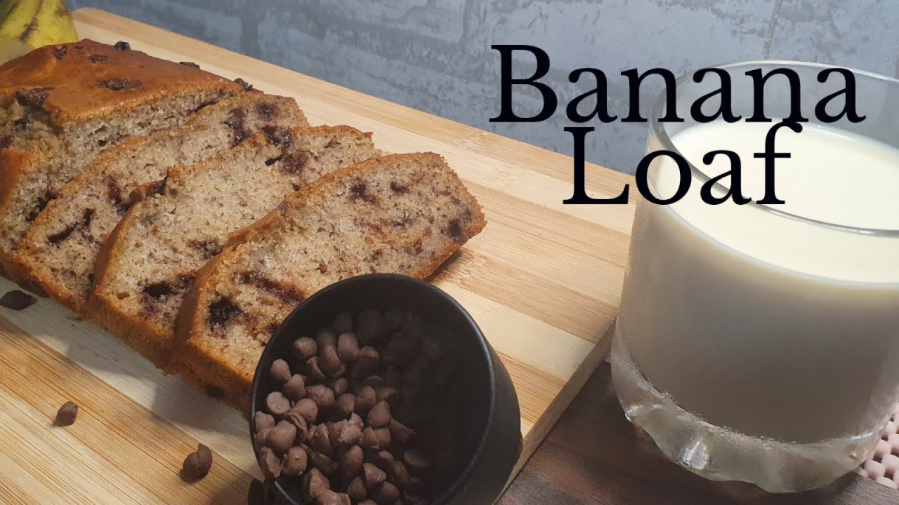 How To Make Moist and Fluffy Banana Loaf with Choco Chips |ronalynpascual