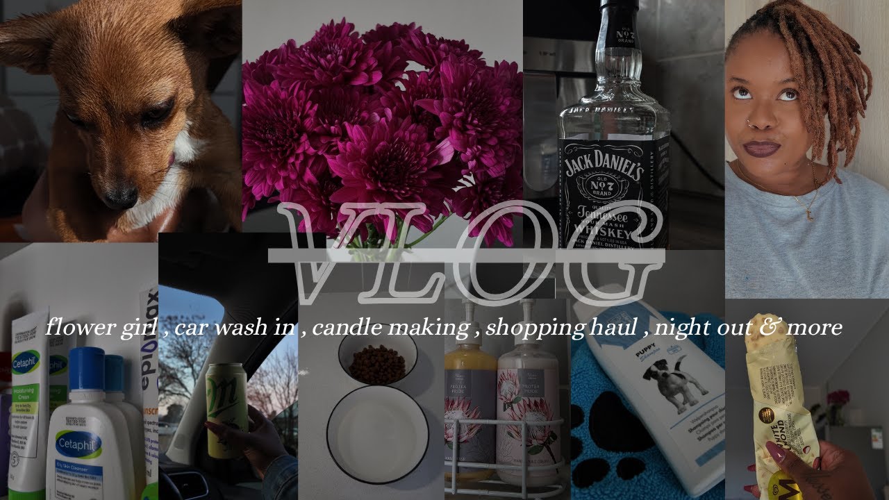 #vlogtober | HOME FOR THE WEEKEND | CAR WASH |CANDLE MAKING | SHOPPING HAUL | NIGHT OUT &more