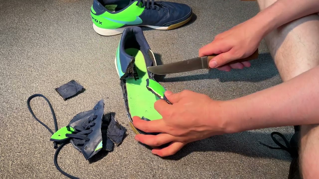 Trashing nike tiempo genio (part 1)