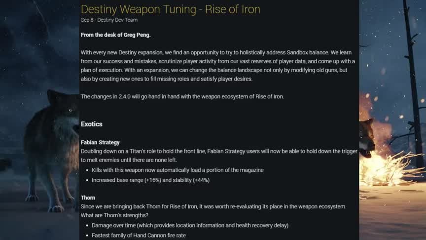 Rise of Iron Crucible Changes!