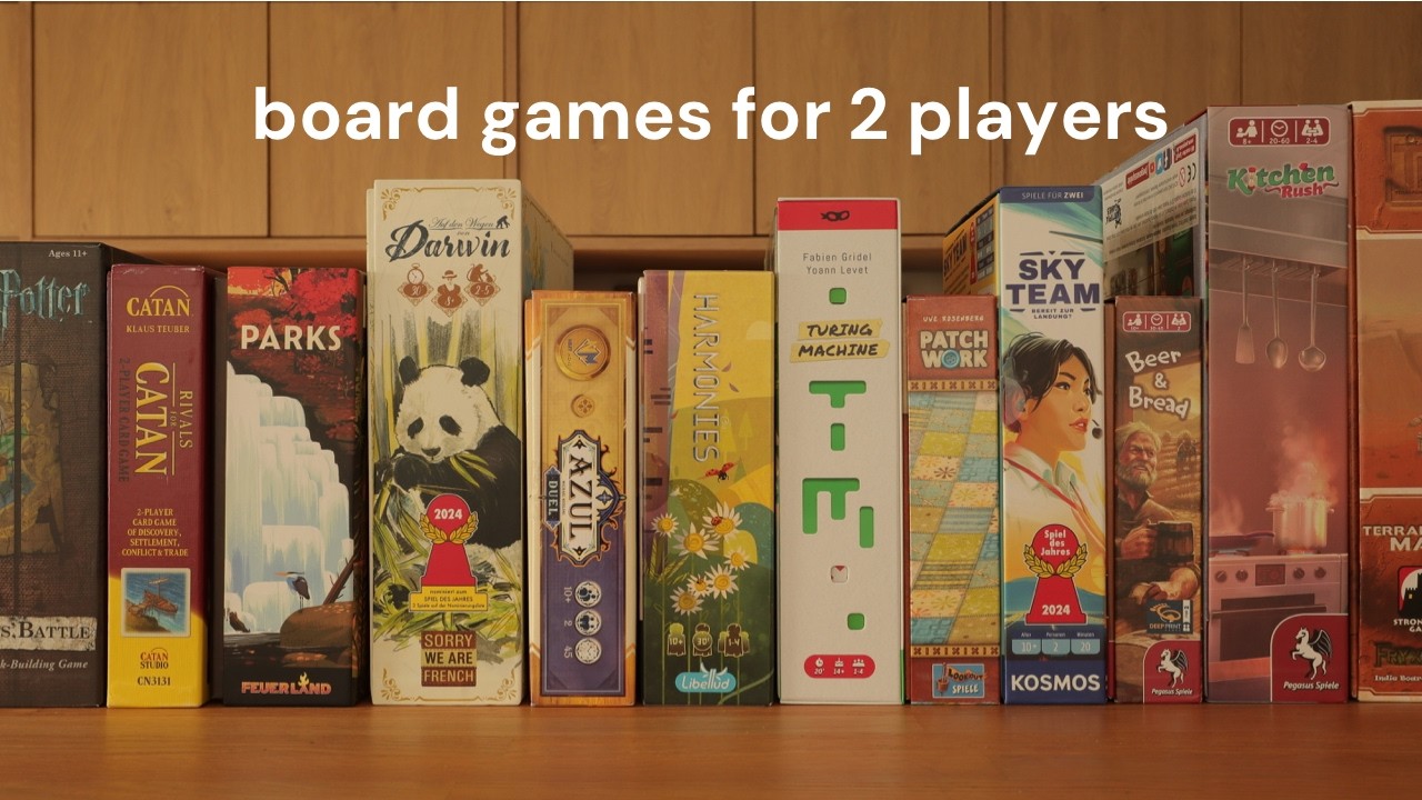 15 board games for 2 players (+ ranked tier list)