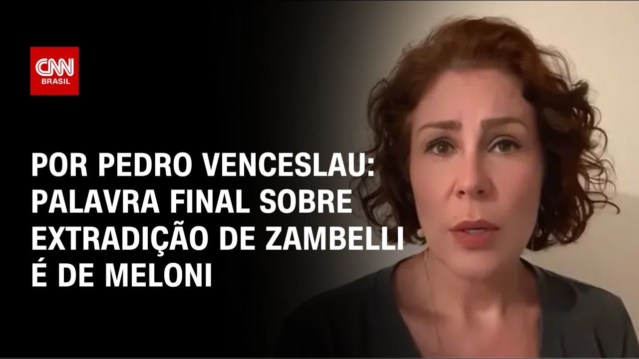 Análise: Palavra final sobre extradição de Zambelli é de Meloni | CNN 360º