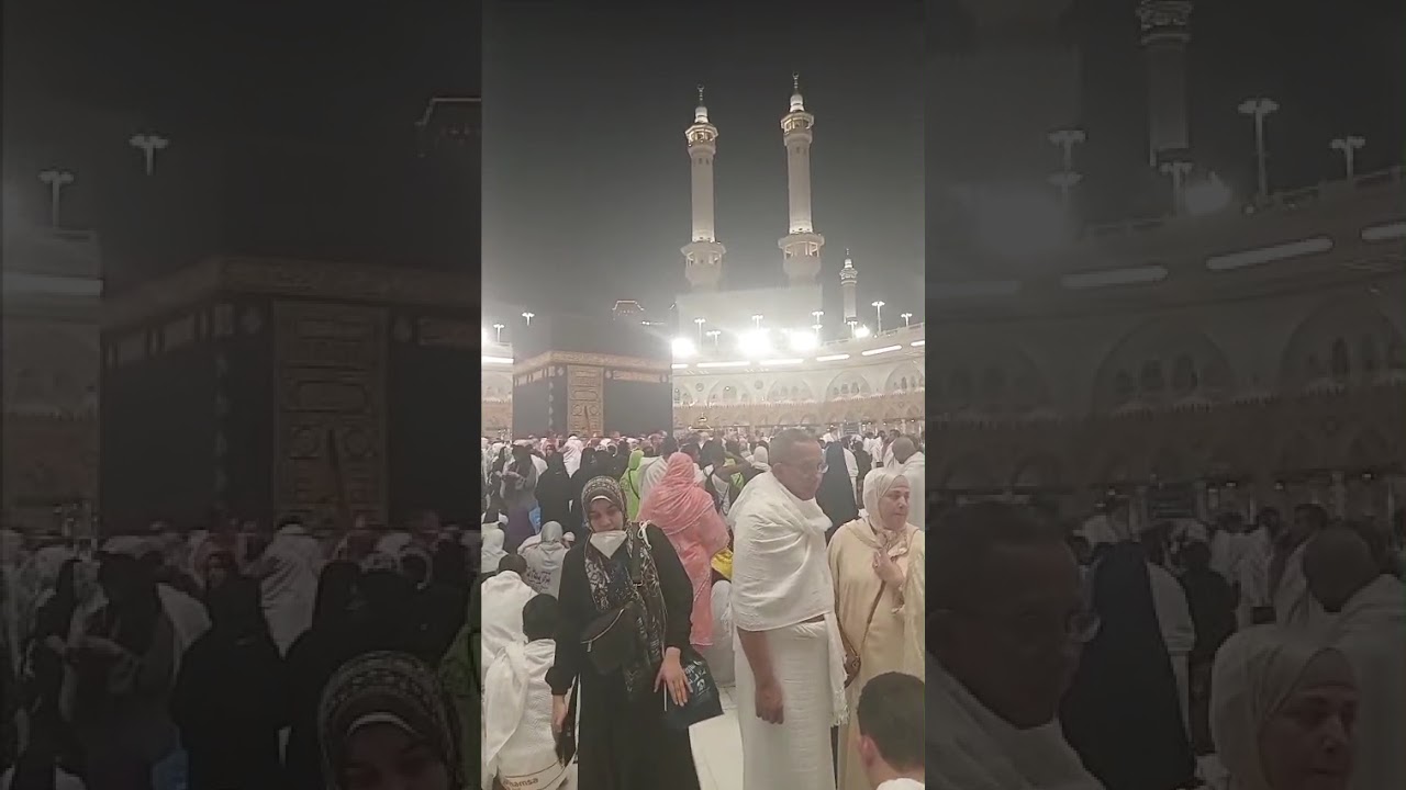 കഅബ ത്വവാഫ് ചെയ്യുന്നു ❤️❤️❤️#makkah #kaabah#thowaf ❤️❤️❤️