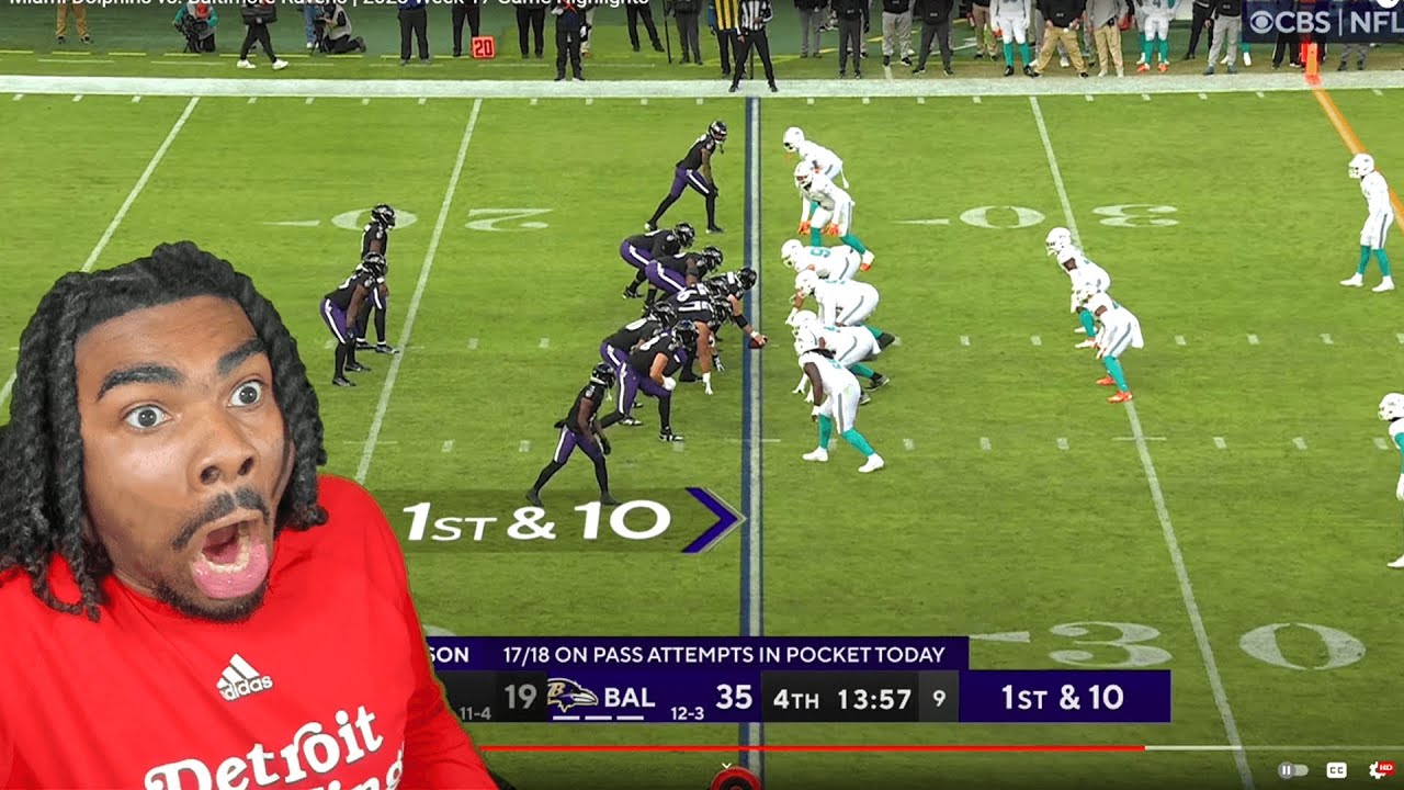 LAMAR EXPOSING EVERYBODY!!!! Miami Dolphins vs. Baltimore Ravens | 2023 Week 17 Game REACTION