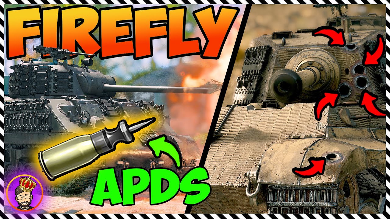 Премиальный истребитель бронебойных снарядов! • Sherman Firefly в строю • MeAdmiralStarks
