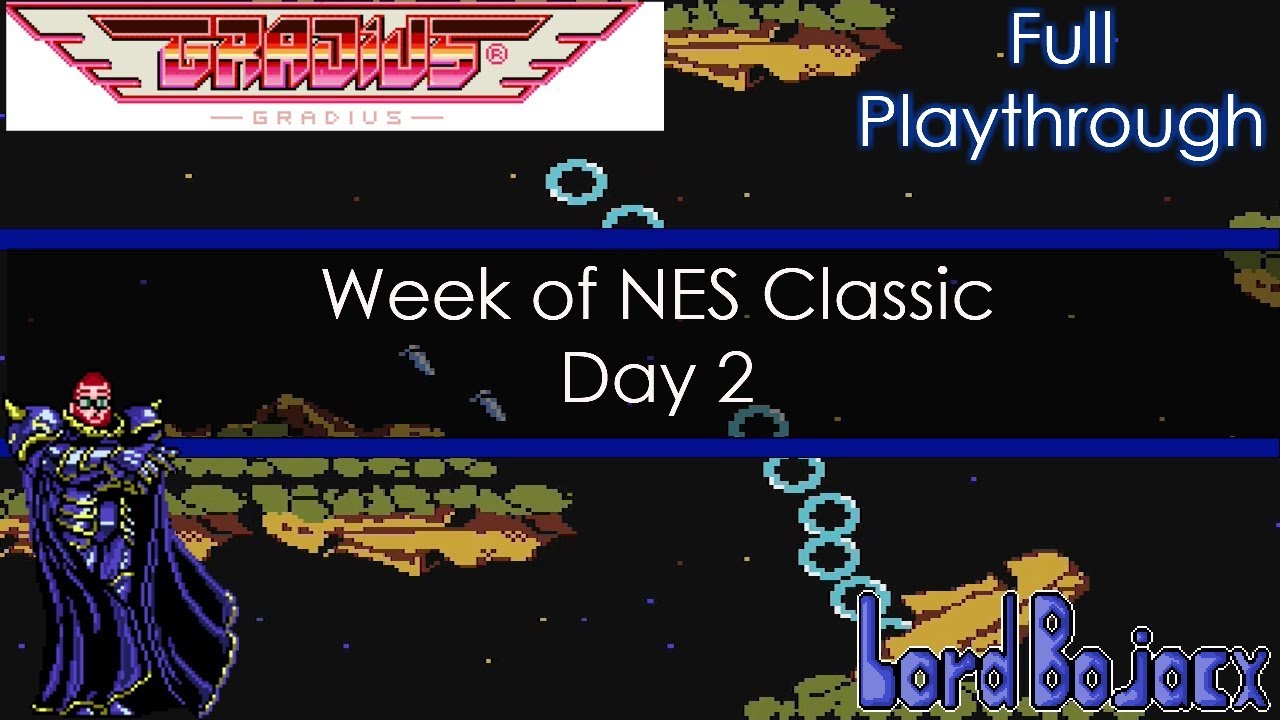 GRADIUS (No Commentary) | Week of NES Classic (Day 2) | Lord Bojacx