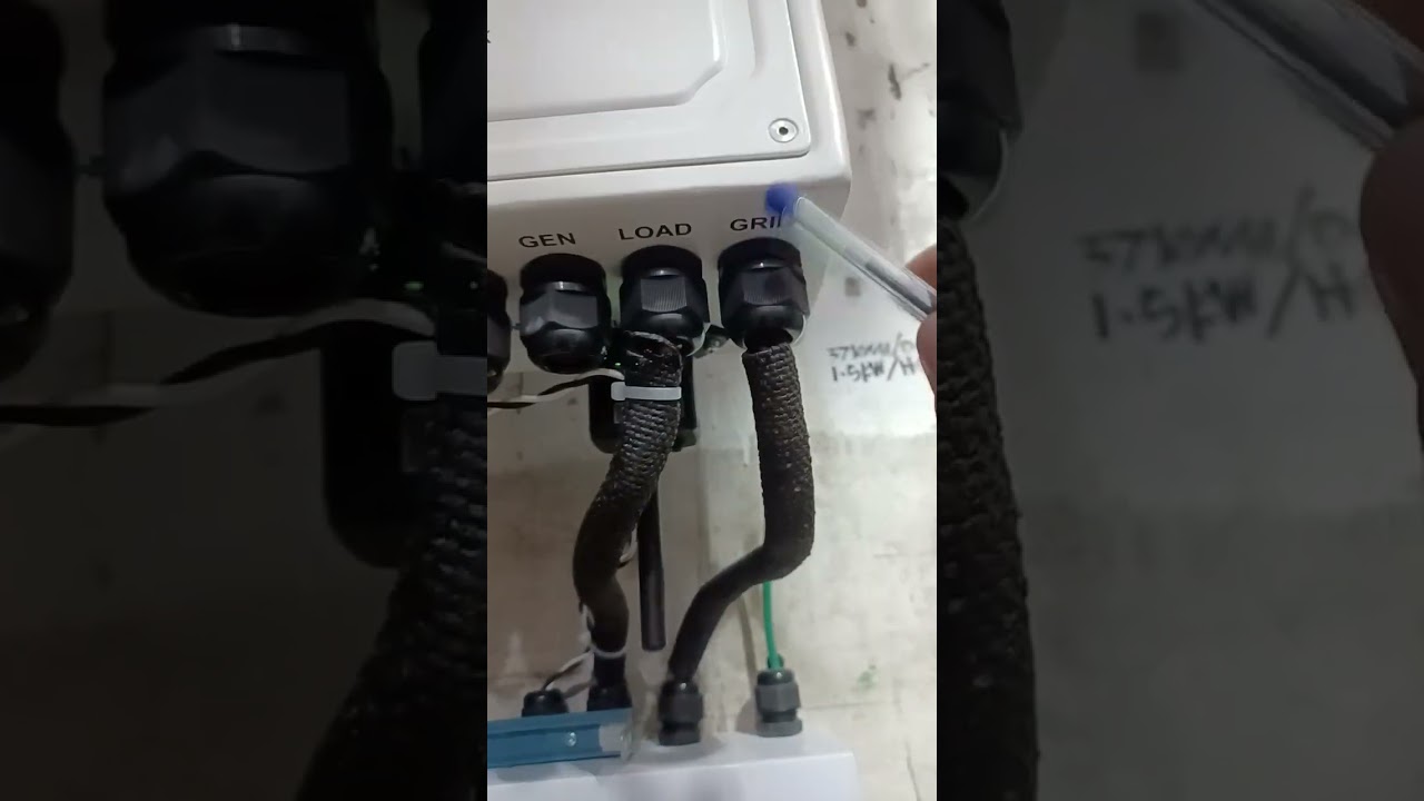 DEYE 5KW HYBRID  INVERTER ON GRID  NO BATTERY...ANDAR WAY LIMIT MINTRAS NAA PAY ADLAW