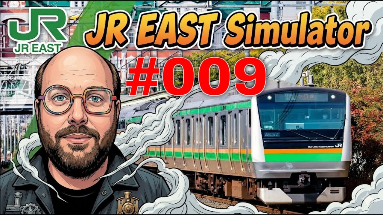 [4K] JR EAST Train Simulator - Oito-Line - Freecam