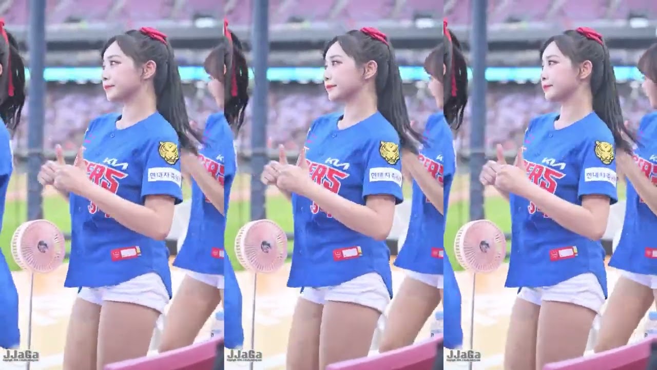 변하율 치어리더 3삐끼삐끼 아웃송 모음 Korean cheer leader Hayul