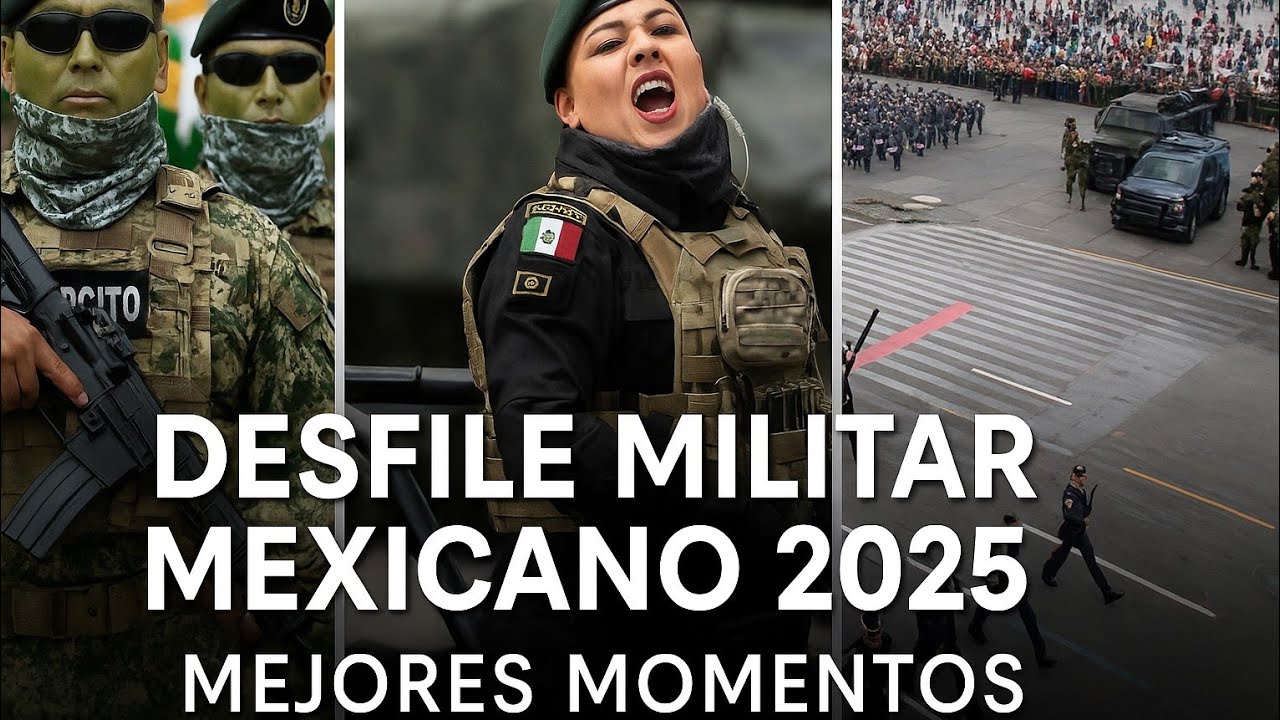 DESFILE MILITAR MEXICANO 2025, LOS MEJORES MOMENTOS EN ESTE VÍDEO!