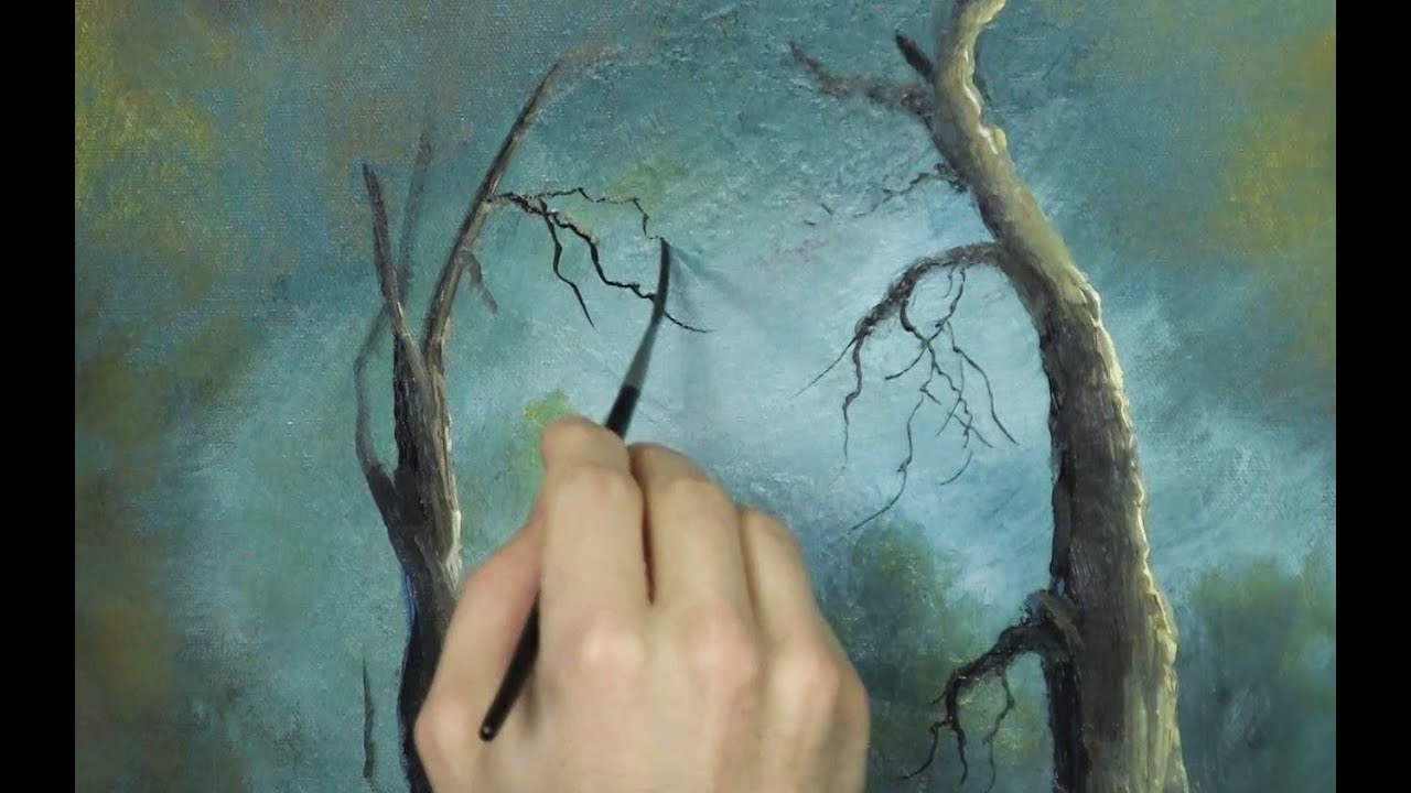 Oil Painting Free lesson, Liner Brush Tips