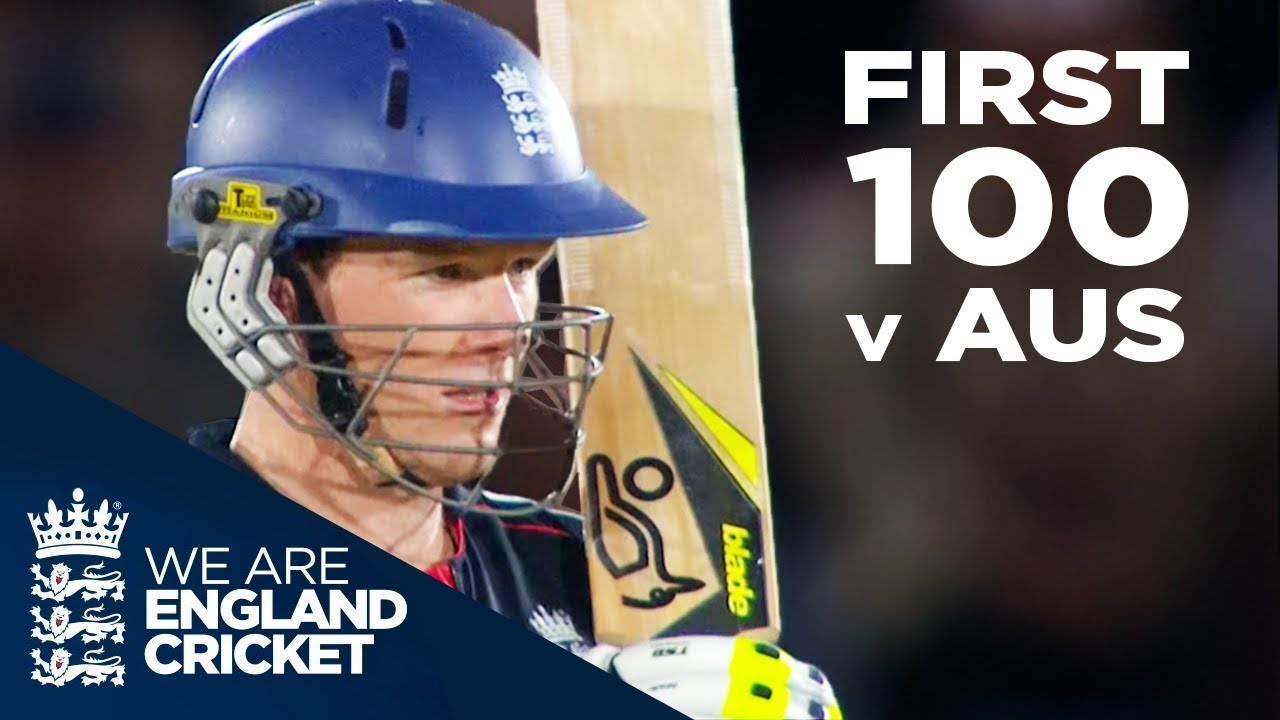 Eoin Morgan's First Hundred Against Australia - 2010 | Full Highlights