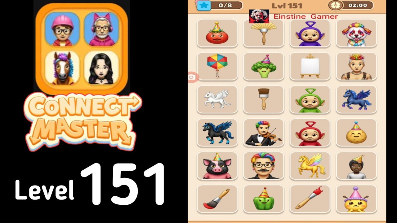 Connect Master Match Puzzle level 151 Guide Walkthrough Solution