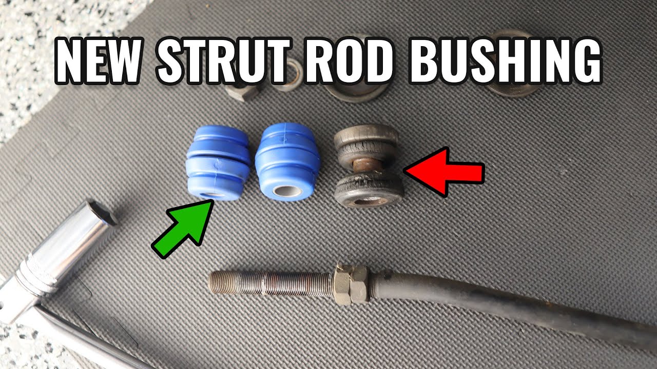 Easy Strut Rod + Sway Bar Bushings Replacement on Mazda B2000 B2200 | Flake Garage