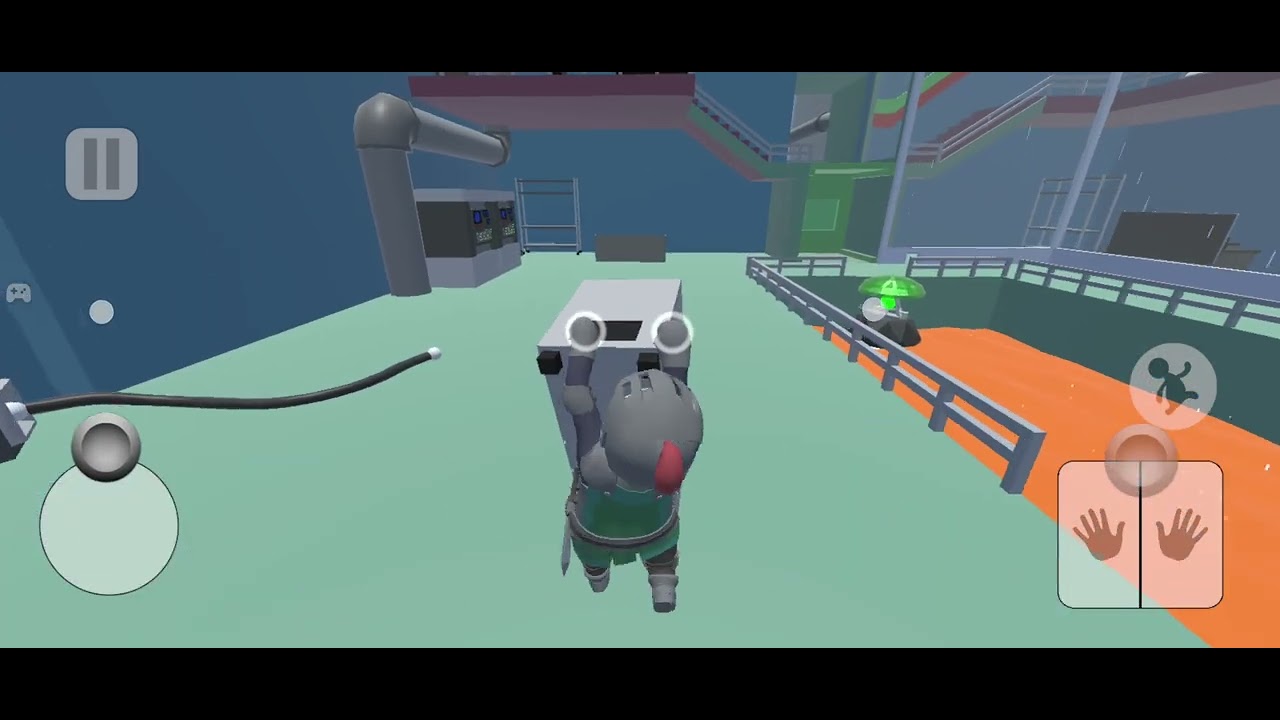 Human fall flat test chamber part 2/2 sorry i suck at this game 