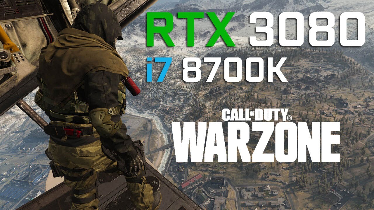 Call of Duty: Warzone - RTX 3080 - i7 8700K - FPS Test