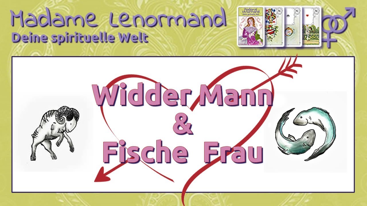Widder Mann & Fische Frau: Liebe und Partnerschaft