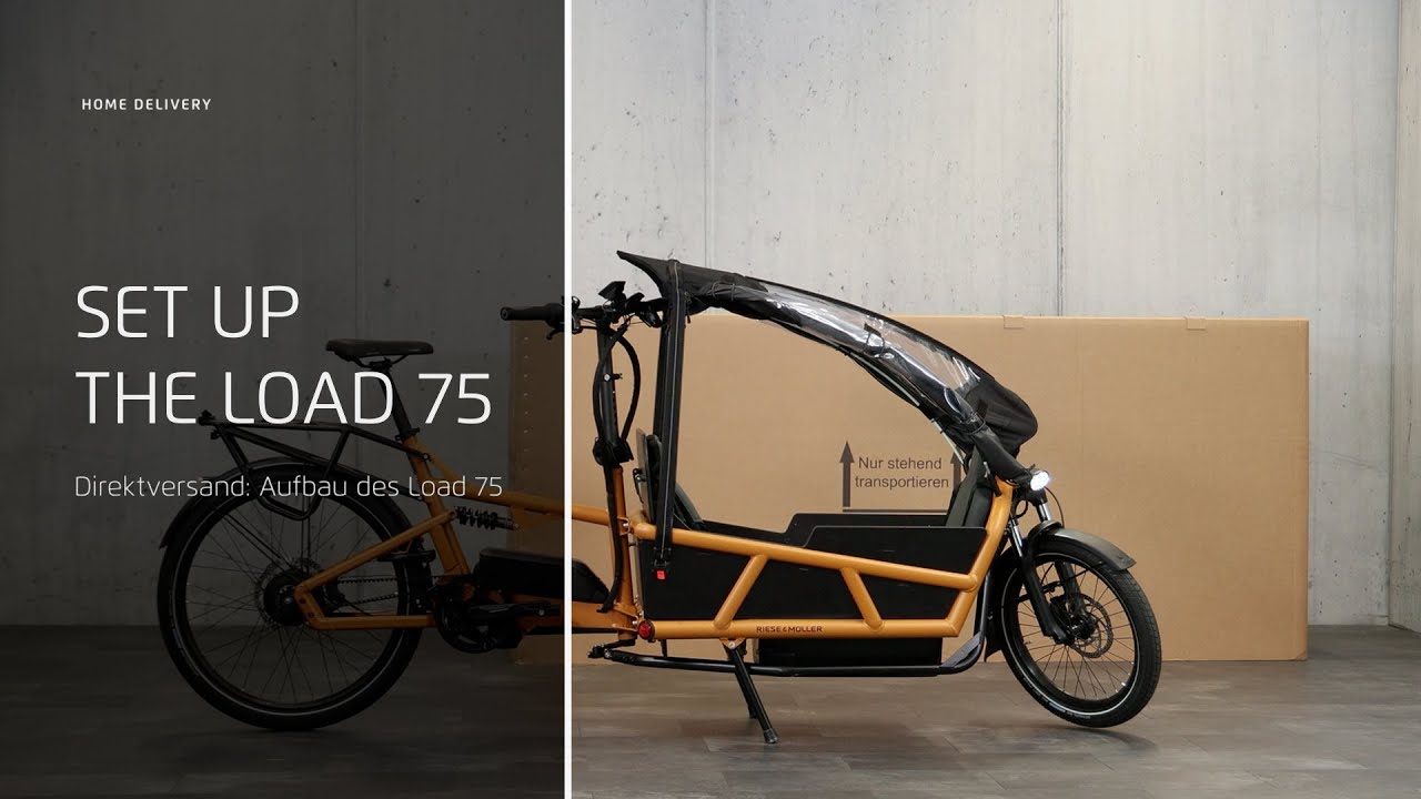 Home delivery: How to unbox the Load 75