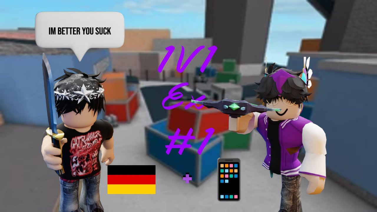 1v1ing Toxic Ex #1 German Mobile Player