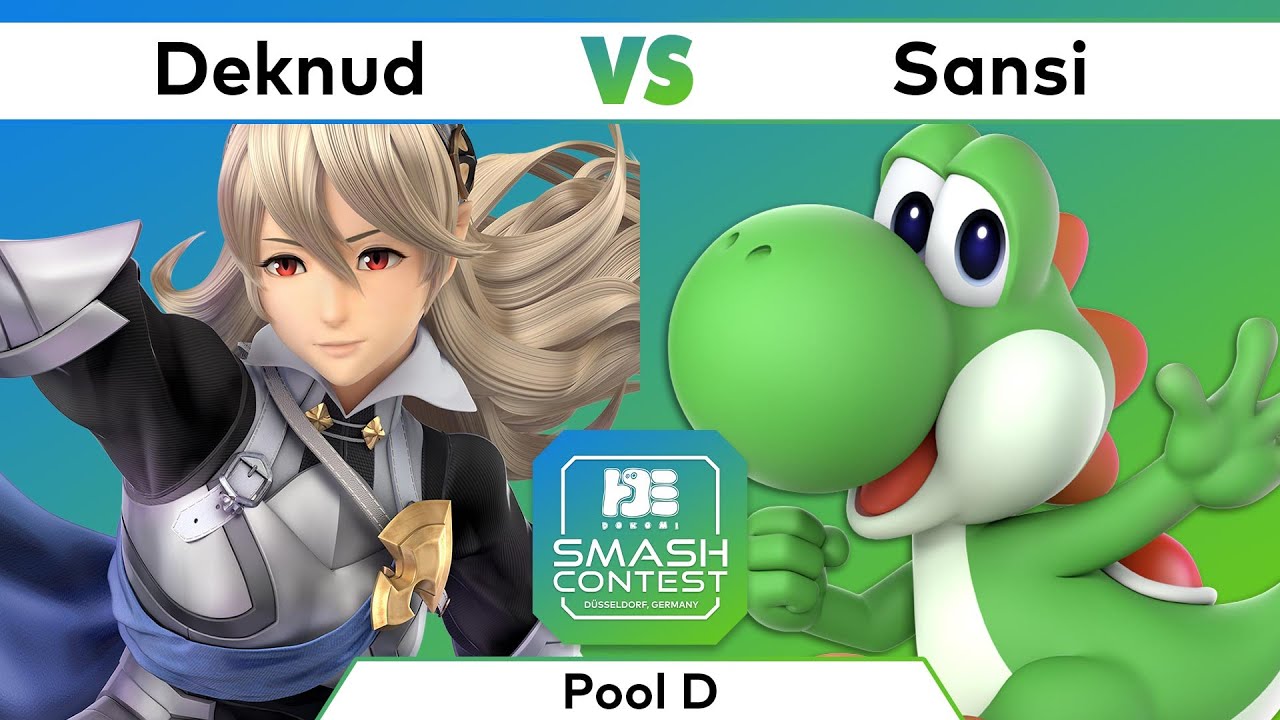 Smash Contest: DoKomi 2020 | Deknud (Corrin) vs Sansi (Yoshi) | Pool D