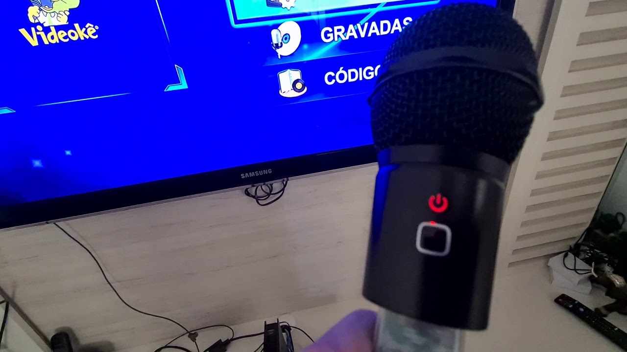 Videoke- Karaokecenter.com.br VSK2.5 pareamento e despareamento dos microfones
