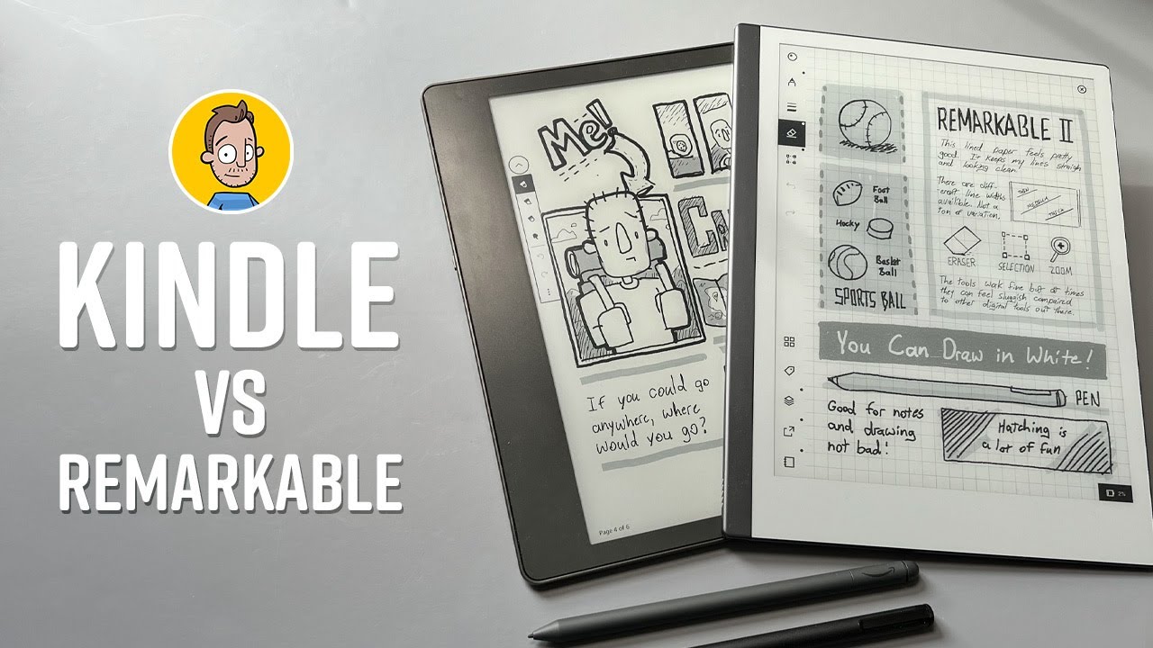 The Kindle Scribe -VS- The ReMarkable II