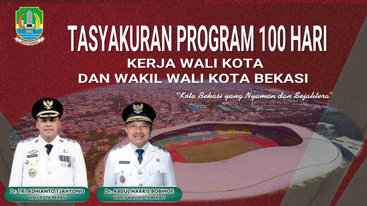 Tasyakuran Program 100 Hari Kerja Wali Kotadan Wakil Wali Kota Bekasi