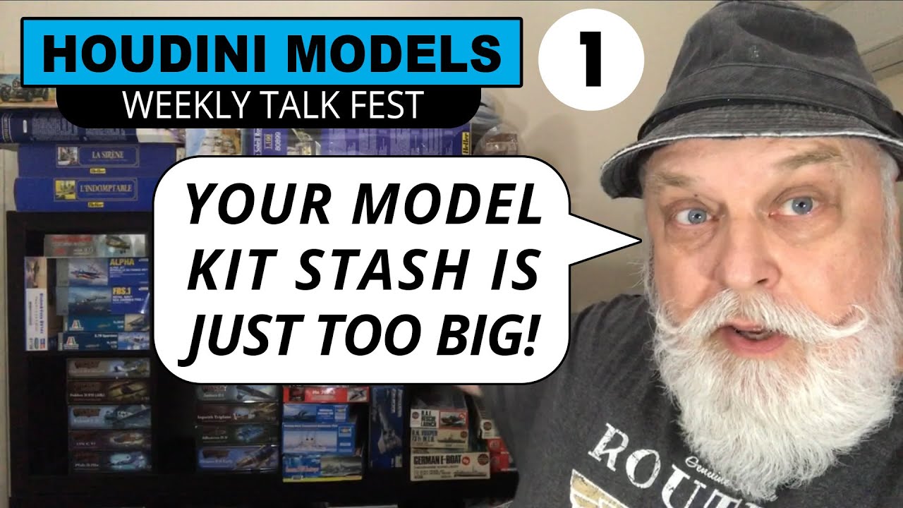 Your Model Kit Stash is Too Big & Ruining the Hobby. Weekly Talk Fest about scale modelling