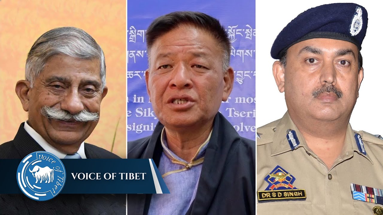 Sikyong Penpa Tsering calls on Ladakh lieutenant governor B.D Mishra and law enforcement heads