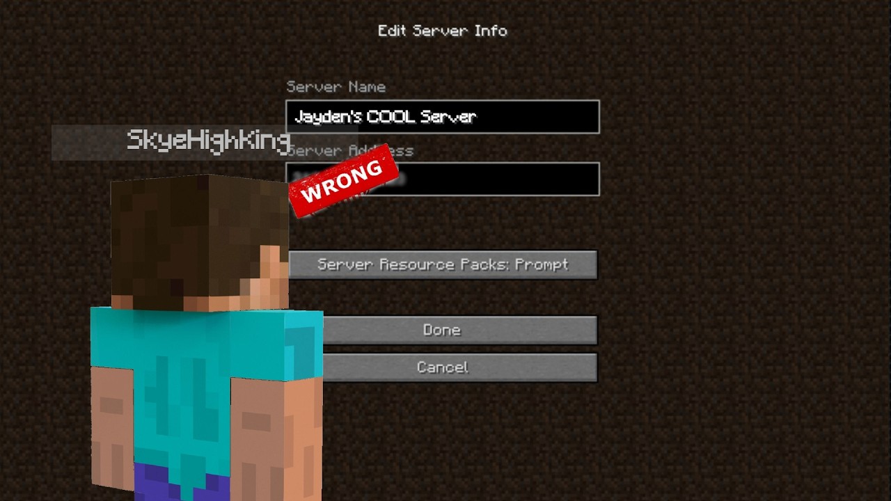 Скай НЕ играет в этом эпизоде ​​| Minecraft #1